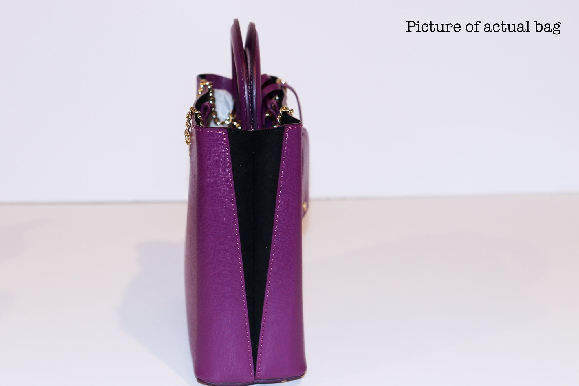SSW - Dubai Crossbody and Lady Leather Bag in Vibrant Grape Purple