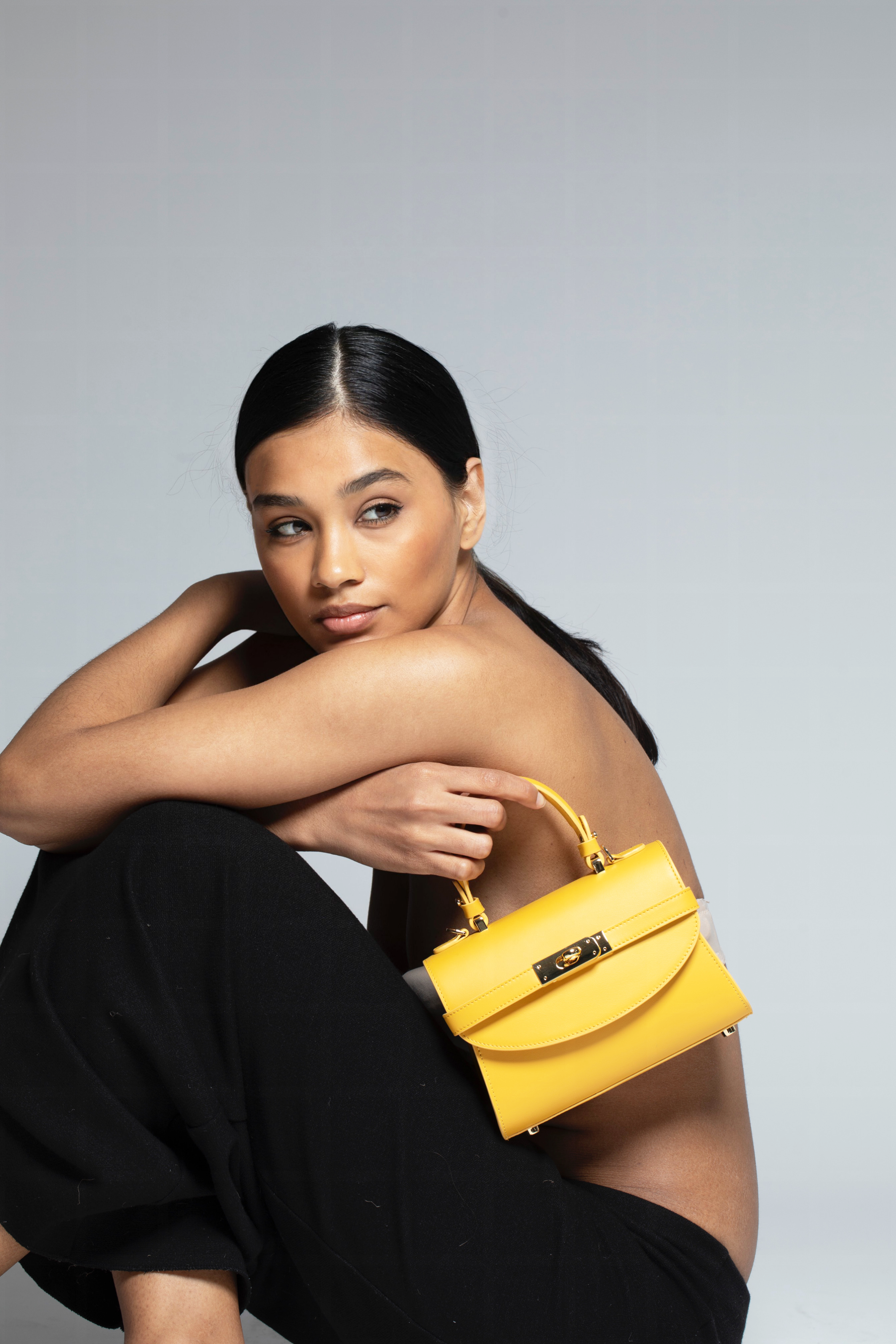 Petite New Yorker Bag in Gramercy SunRay - Gold Hardware - WAITLIST