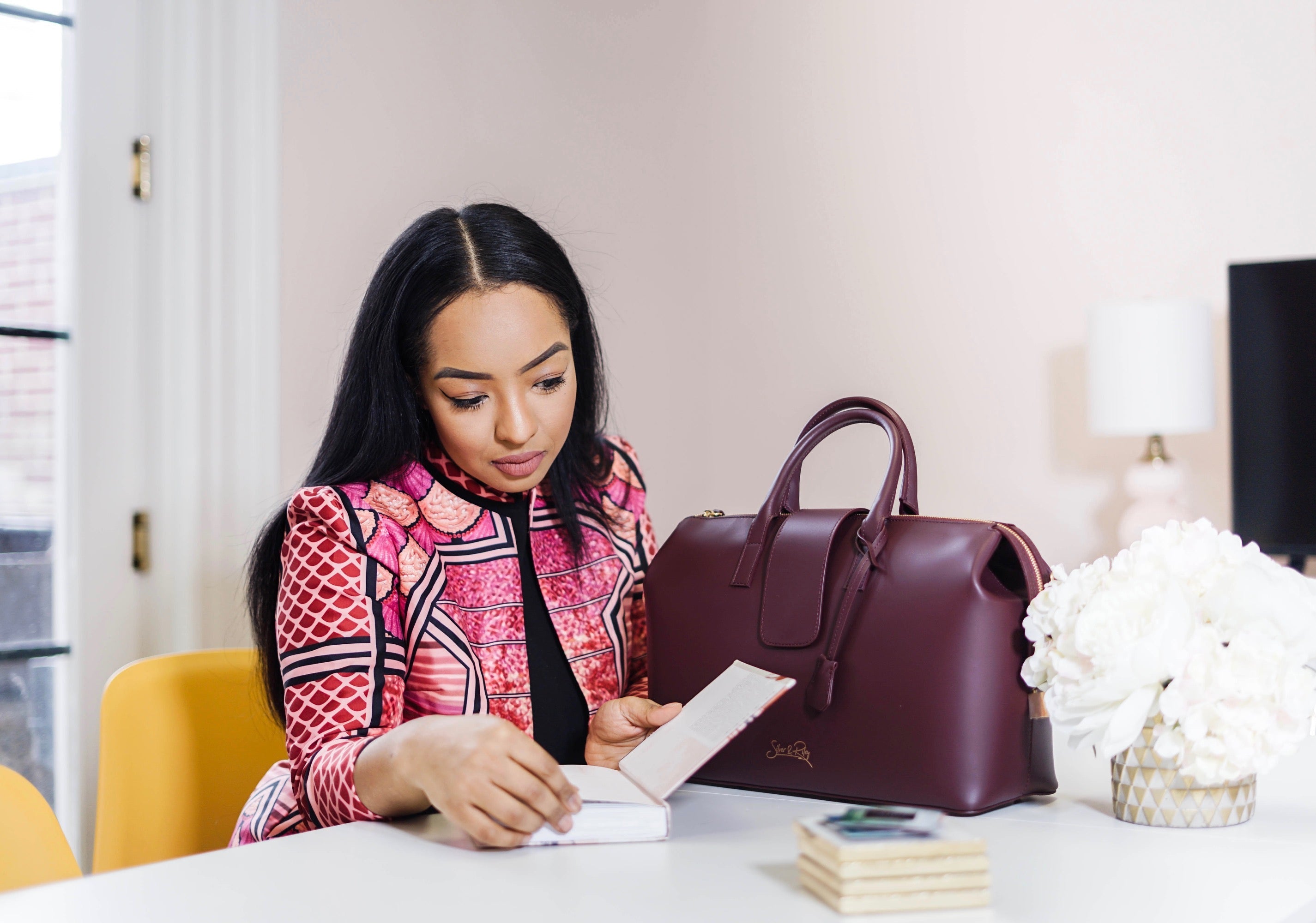 SSW - Level 2 Convertible Executive Leather Bag Classic Size in Olive Green - Silver & Riley