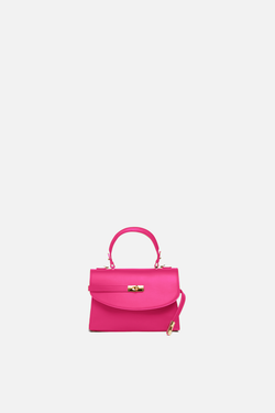 Petite New Yorker Bag in Battery Pink City - Gold Hardware
