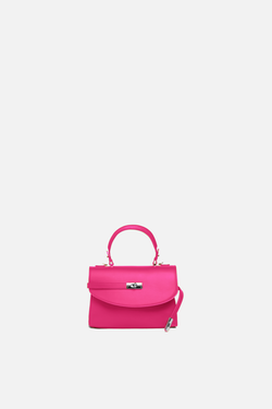 Petite New Yorker Bag in Battery Pink City - Silver Hardware