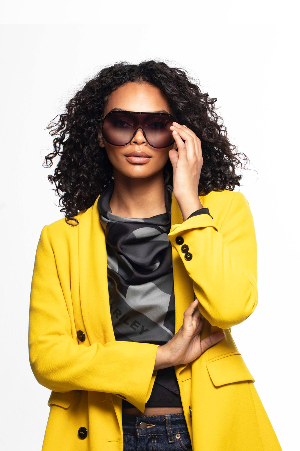 Silks - Gotham Shadow Scarf - 90