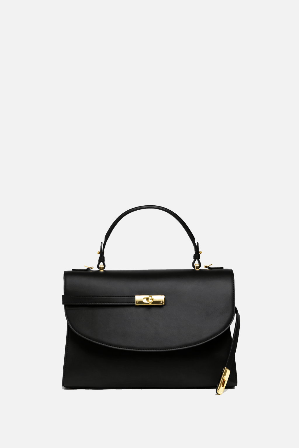 Grande XL New Yorker Bag in Astoria Noir - Gold Hardware - WAITLIST - Silver & Riley