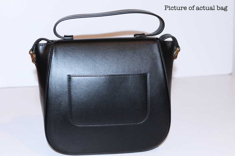 SSW - Milan Crossbody Leather Bag in Noir