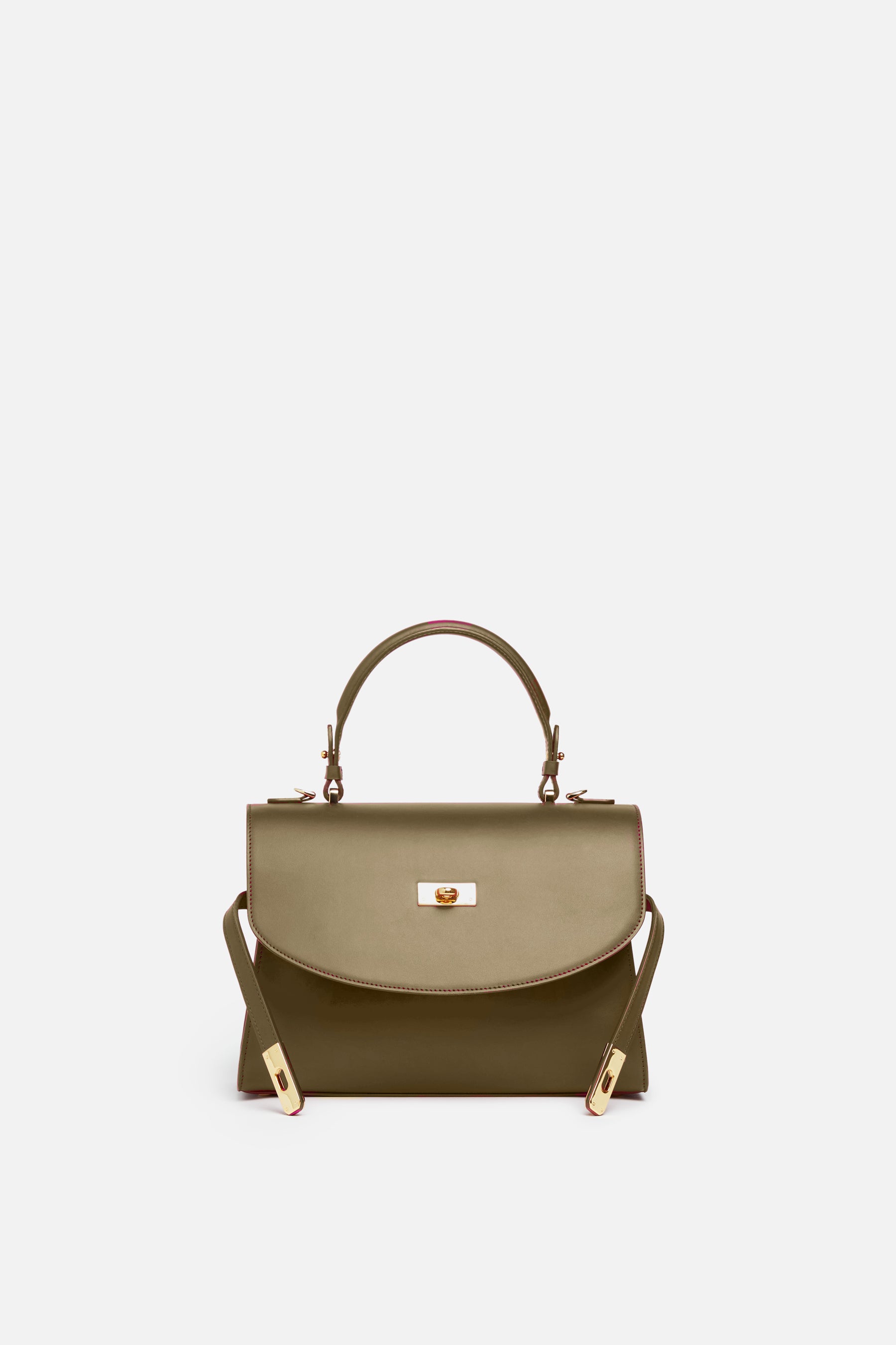 Classic New Yorker Bag in Harlem Truffle - Gold Hardware - WAITLIST