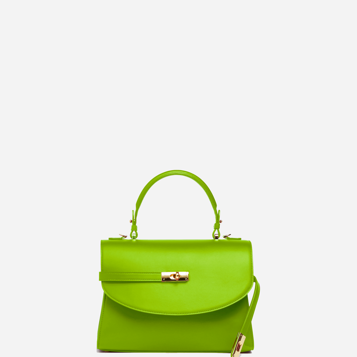 Clear lime green purse on sale