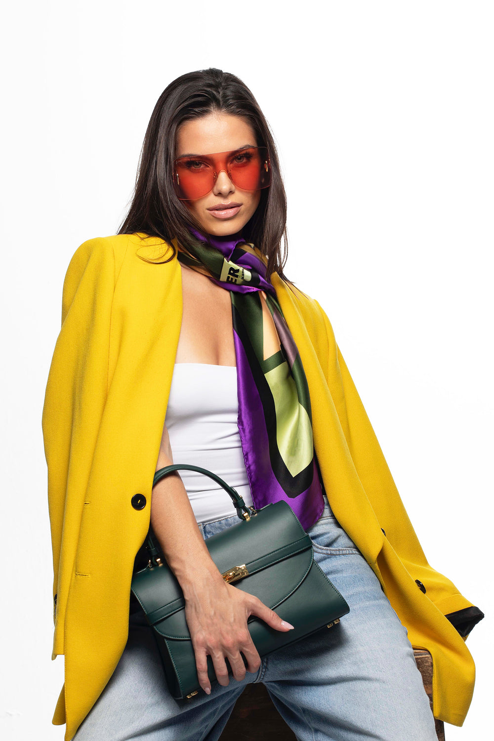 Silks - Porto Reverie Scarf - 90