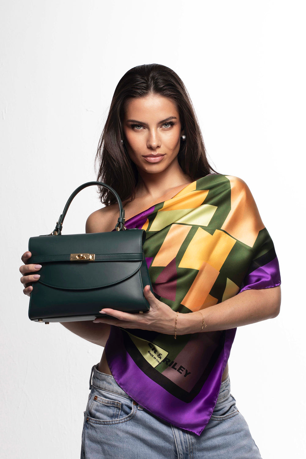 Silks - Porto Reverie Scarf - 90