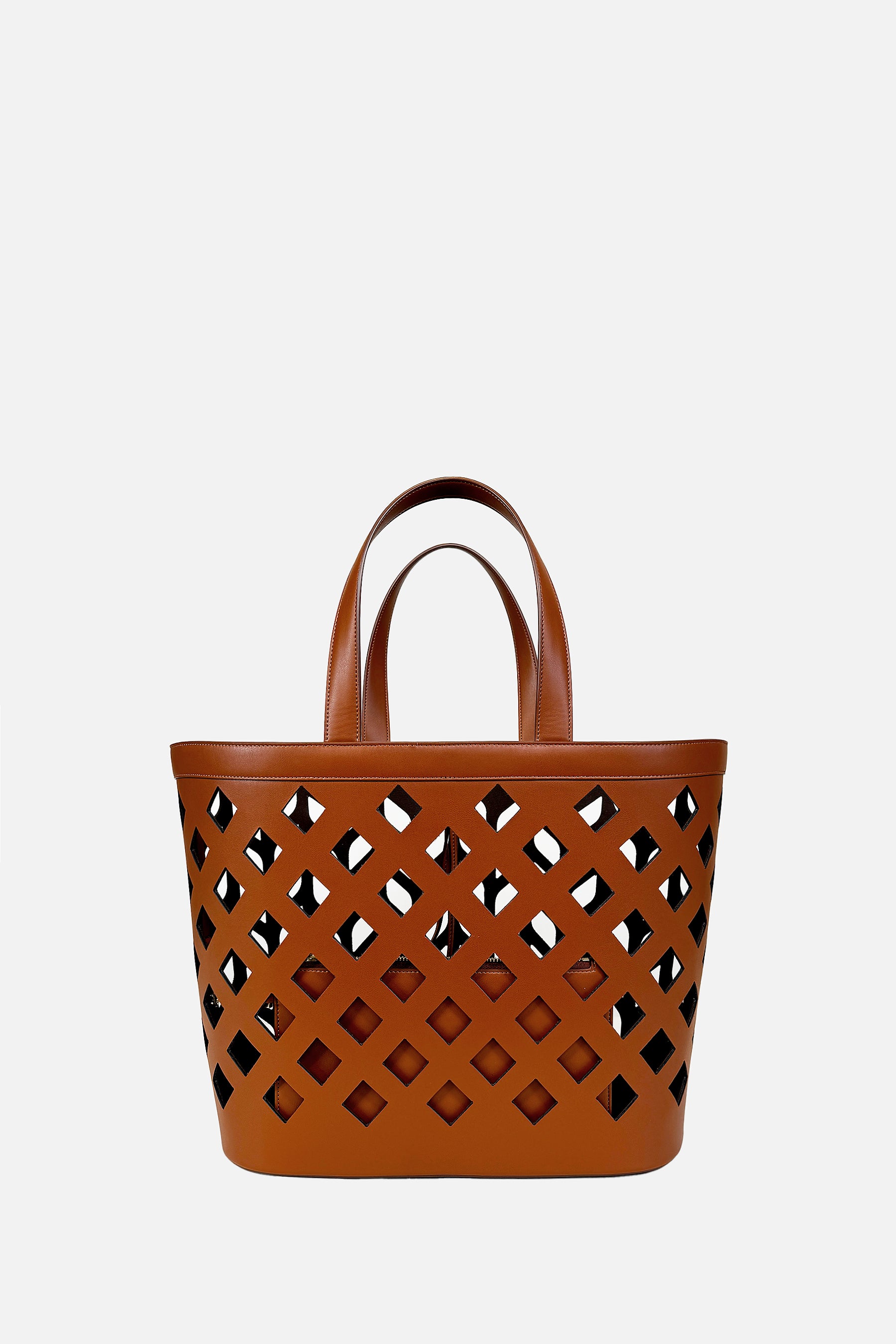 Capri Tote Bag in Camel Tan