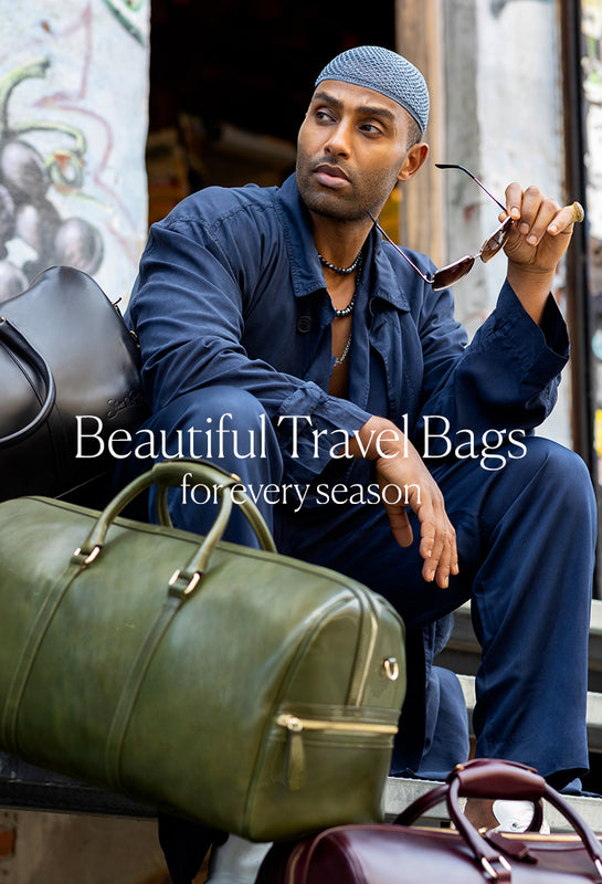 Stylish Leather Travel and Fashion Bags– Silver & Riley
