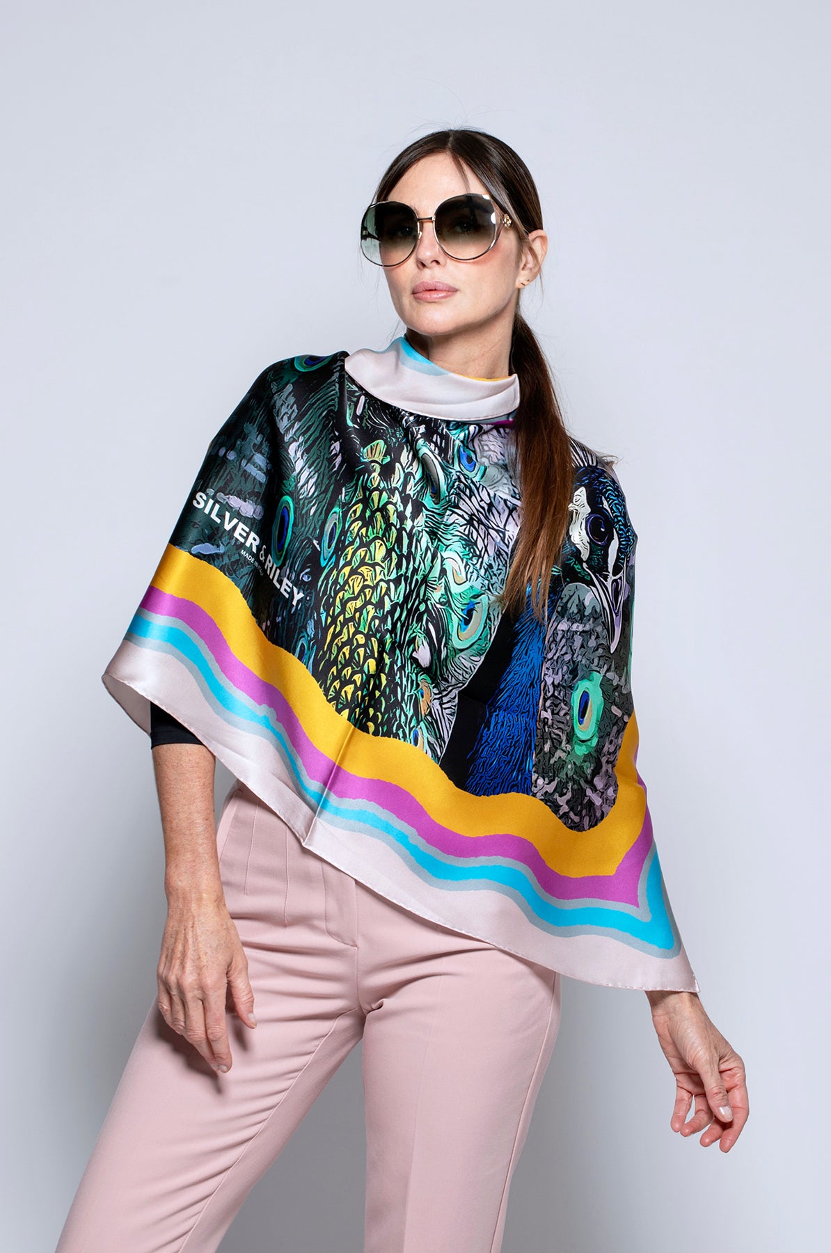 Silks - Majestic Cape Scarf - 90