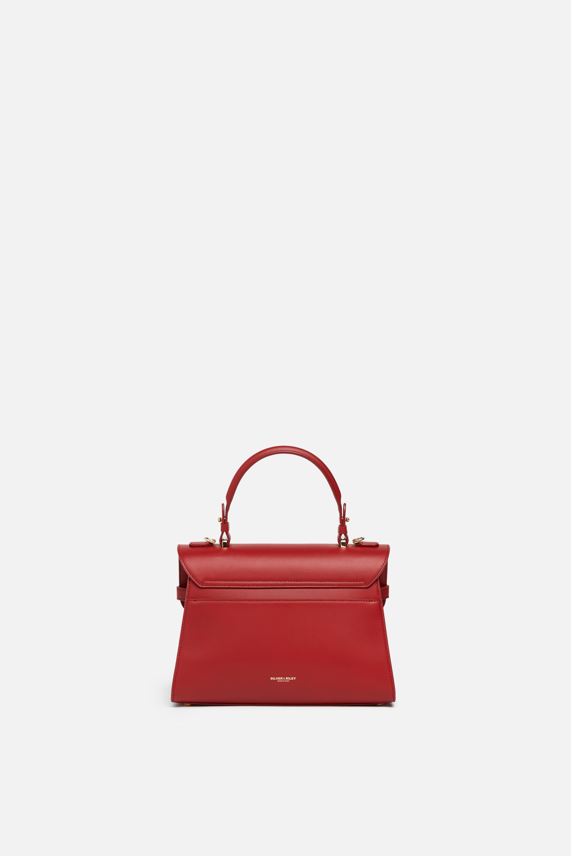 Silver Raily Classic New Yorker Bag in Astoria Noir - Gold Hardware | Silver & Riley